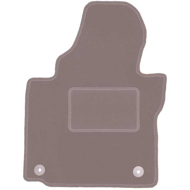 Шофьорска велурена стелка 1 бр Стелки за: Volkswagen Touran I (2004-2010) бежов миниван Wielganizator