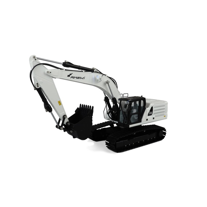 Метален хидравличен багер G101H, AMEWI, 1:16, 2.4GHz, 10 000mAh батерия