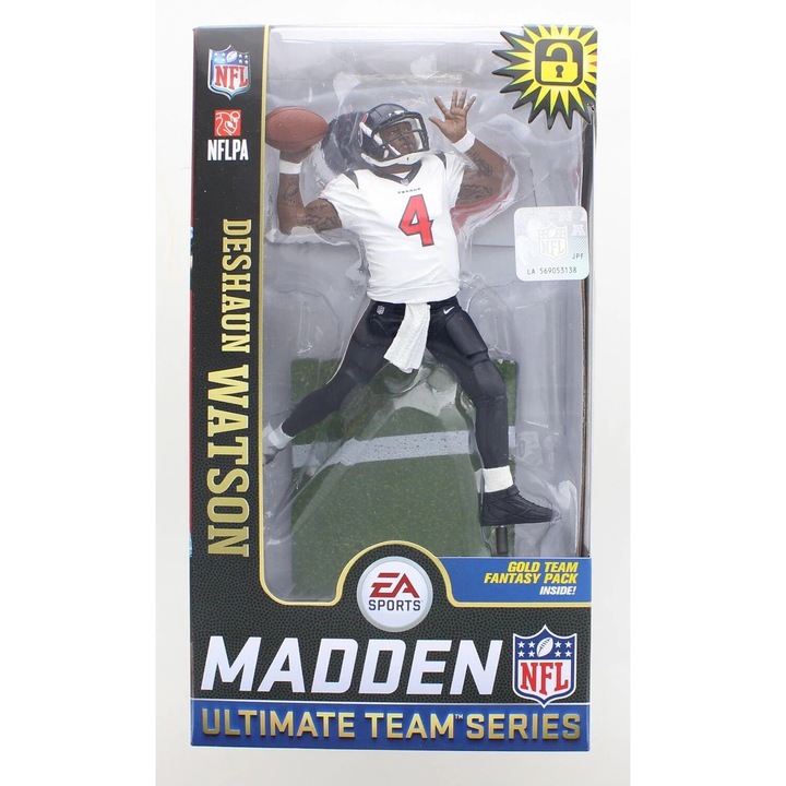 Фигура на Дешон Уотсън McFarlane Toys Houston Texans Madden NFL 19 S2