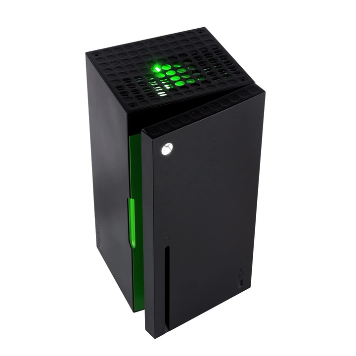 Frigider auto Ukonic, Xbox Series X, capacitate 10L, negru, 18x9x9 inch