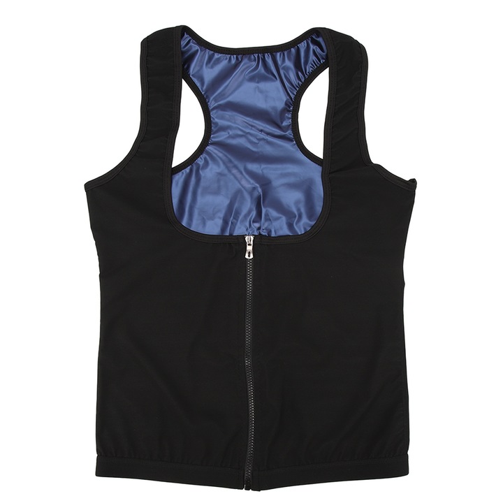 Jormftte karcsúsító mellény nőknek, rugalmas anyag, háttámasz, XXL/XXXL méret