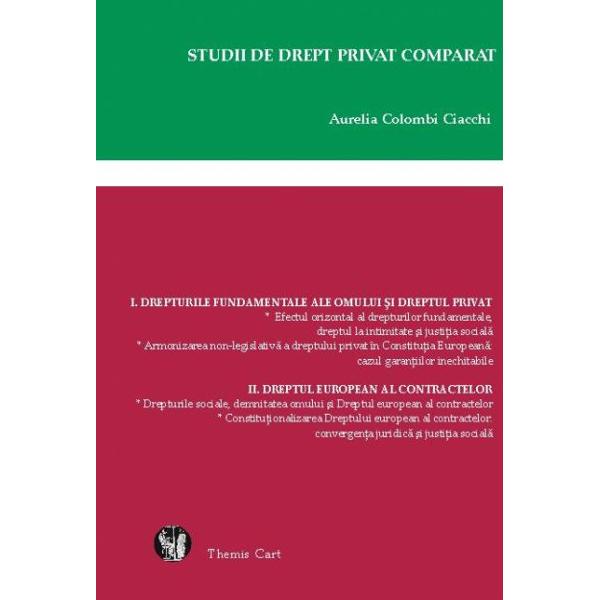 Studii de drept privat - Aurelia Colombi Ciacchi