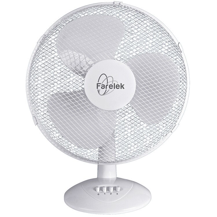 Ventilator de masa MIAMI 30, cu oscilare, 3 viteze, 30cm, 40W, FARLELEK FRANCE