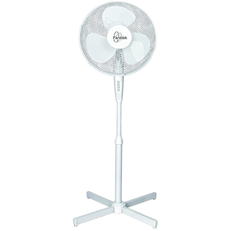 Ventilator cu picior TENESSEE, cu oscilare, 3 viteze, 40cm, 50W, FARLELEK FRANCE