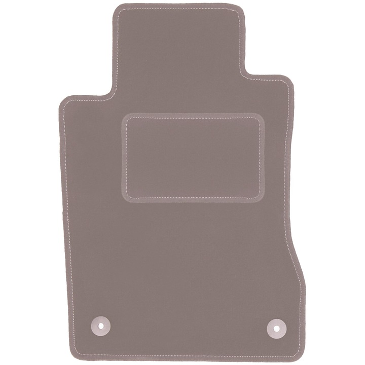 Covoras velur sofer, 1 bucati, presuri auto, pentru: Mercedes E W211 (2002-2009) berlina, break bej, Wielganizator