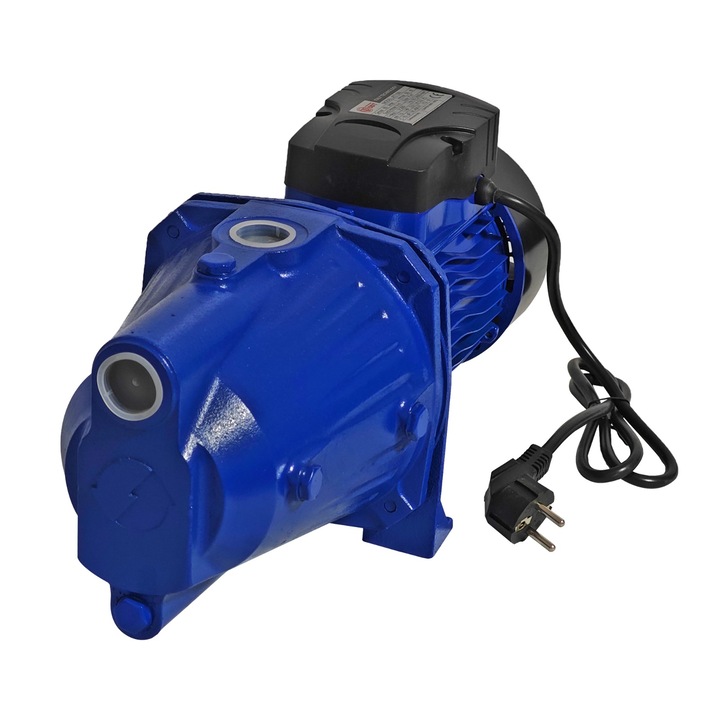 Pompa de gradina Auto-amorsanta DDT JET-100L, 1500 W, 12 m3/h debit apa, 1" diametru, 50 m inaltime refulare, 9 m adancime absorbtie