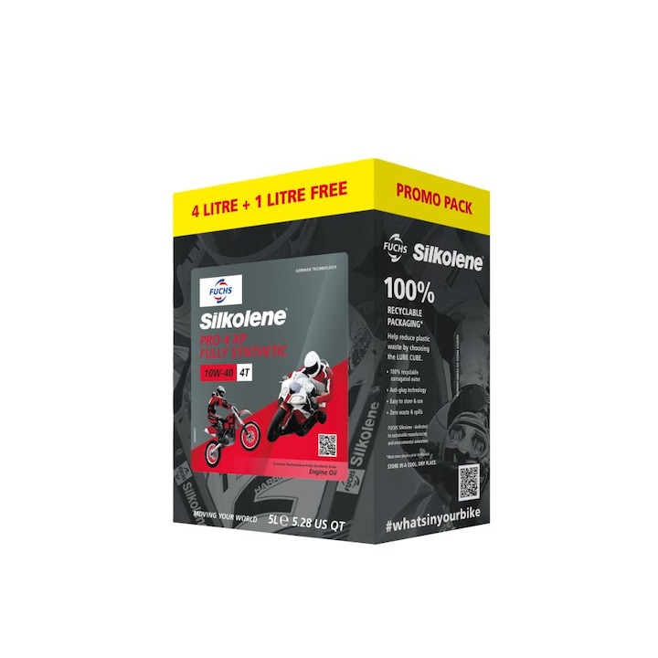 Ulei Motor SILKOLENE PRO 4 10W40 - XP 4L+1L