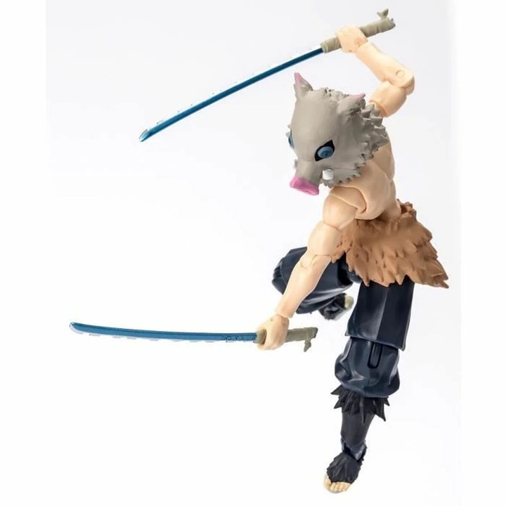 Екшън фигурка Bandai Demon Slayer Inosuke Hashibira, пластмасова, за деца над 4 години