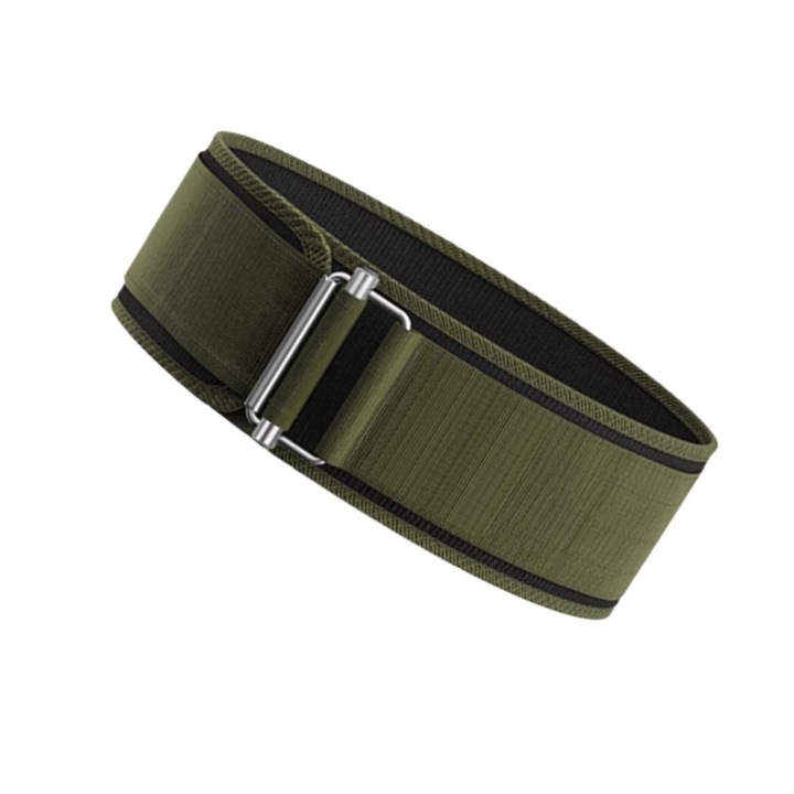 Centura de Greutati, Auto-Blocare, Materialul EVA, usor de purtat, reduce riscul de ranire, este potrivit pentru adulti, ridicarea greutatilor, M, Verde