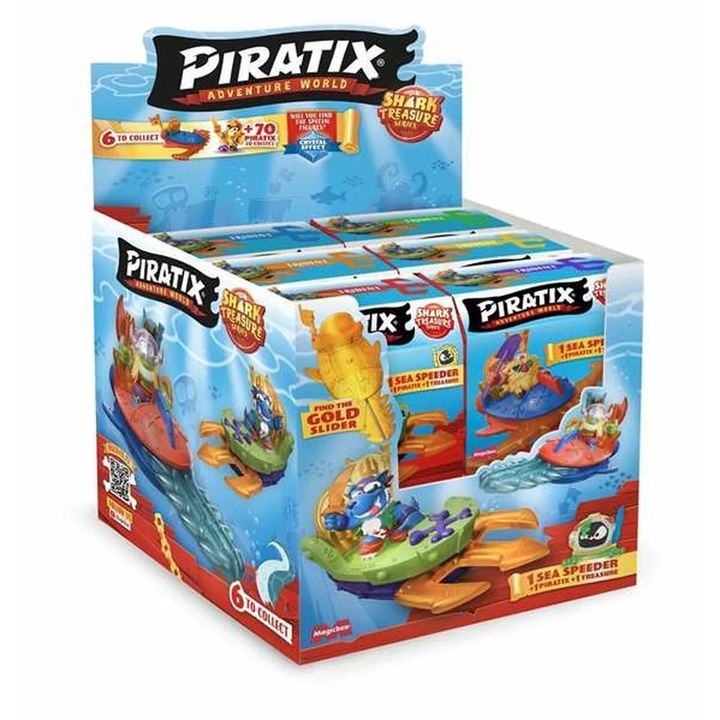 Papusa Magicbox Toys, 6 piese, multicolor, pentru copii de peste 3 ani