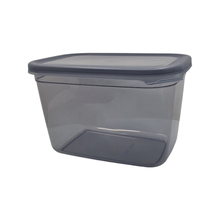 Caserola din plastic cu capac, COD-2604415, 2.3 l, 200 x 140 x 125 mm