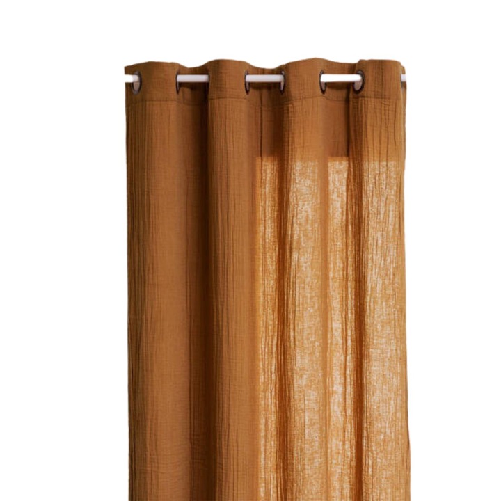 Perdea de muselina JAMANA, 130 x 260 cm - maro
