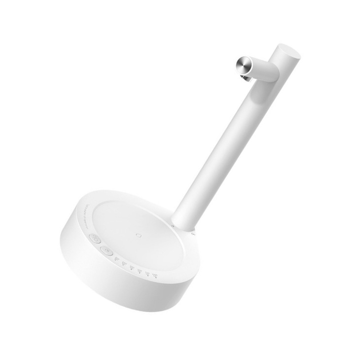 Pompa electrica, dozator apa smart, 6moduri, cu acumulator, incarcare usb, ABS, Compatibilitate, furtun de silicon, desktop, iesire cantitativa de apa, compact si portabil, alba, 22.5*13.7*12cm