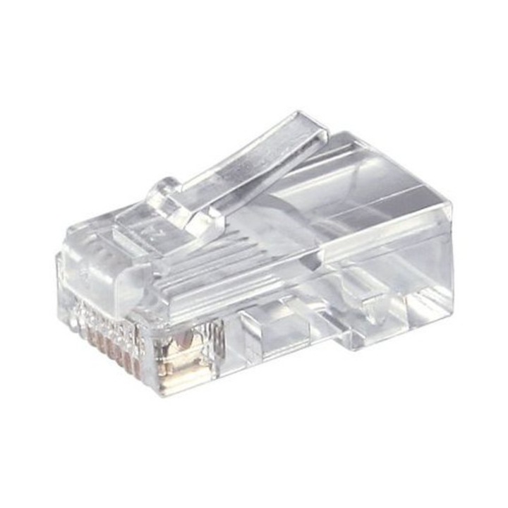 Conector (Mufa) UTP/FTP RJ45 CAT5E pachet 100 buc