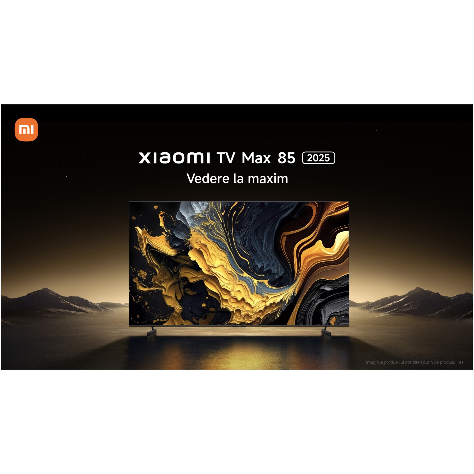 Televizor Xiaomi QLED Max, 214 cm, Smart Google TV, 4K Ultra HD, 100 Hz, Clasa G (Model 2025)