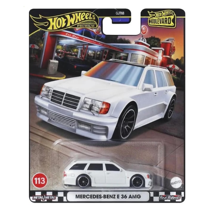 ΠΠ²ΡΠΎΠΌΠΎΠ±ΠΈΠ» Hot Wheels Premium, Mercedes-Benz E 36 AMG, 1:64, Π±ΡΠ»