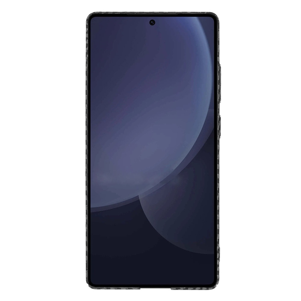 Husa pentru Samsung Galaxy S25 Ultra Daden®, Ultra Slim, Carbonite FiberShell, Calitate Premium, Negru