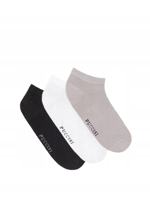 Set 3 perechi sosete barbati SKS12306, Puccini, Bumbac, Multicolor