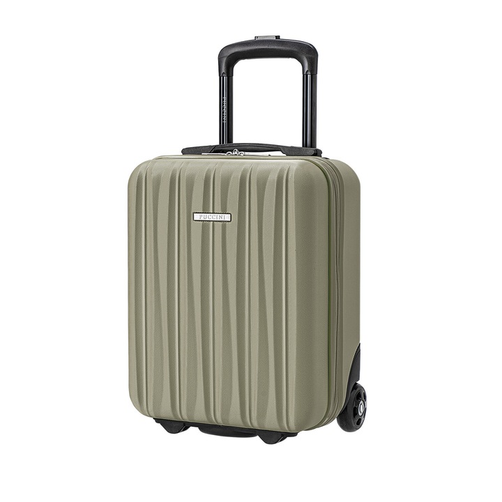 Troler cabina PUCCINI Bali MINI, ABS, 40x30x19cm, sampanie, 19l