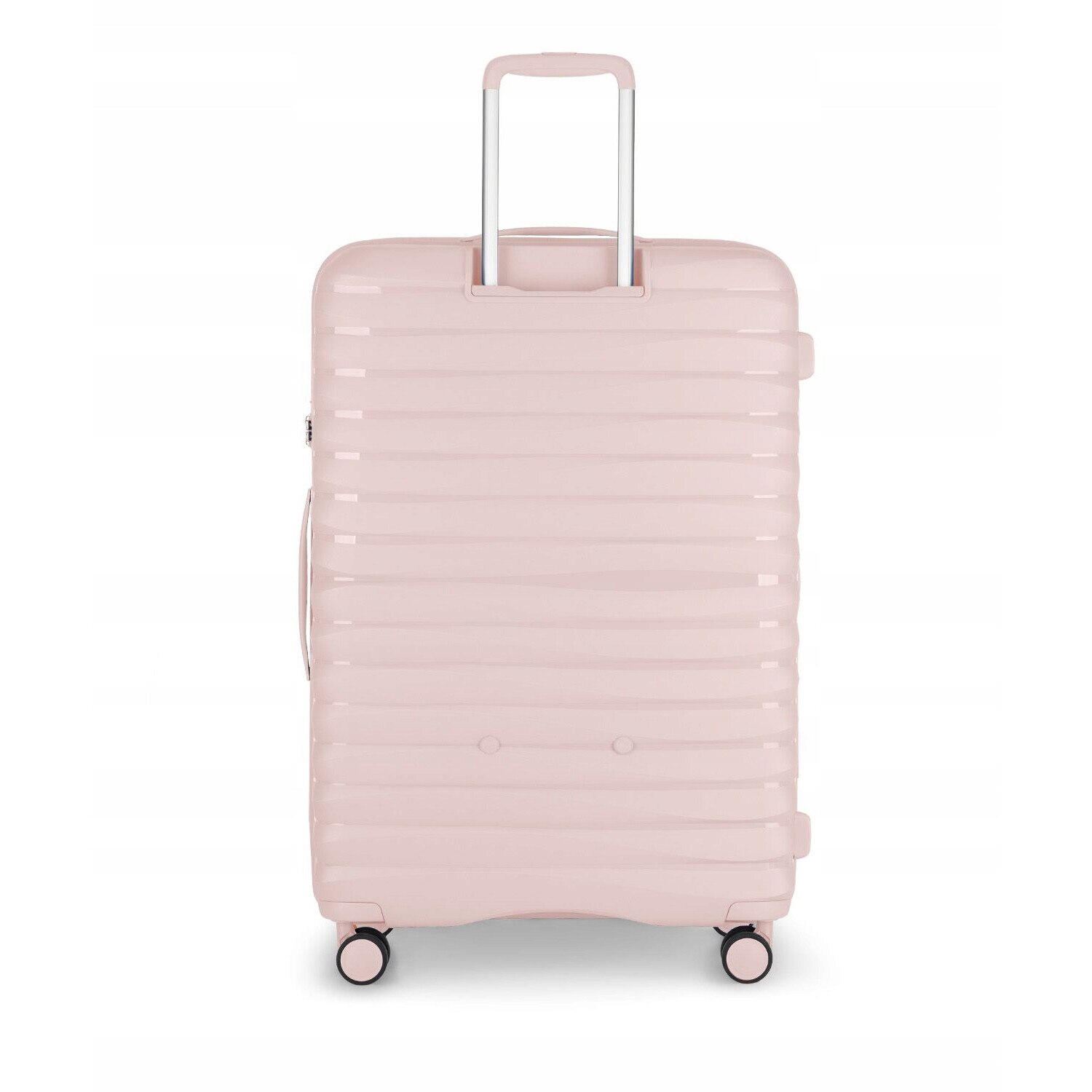 Troler Roz Troler mare roz, PUCCINI, polipropilena, 76x53x29cm, 88 l, cu 4 roti si ...