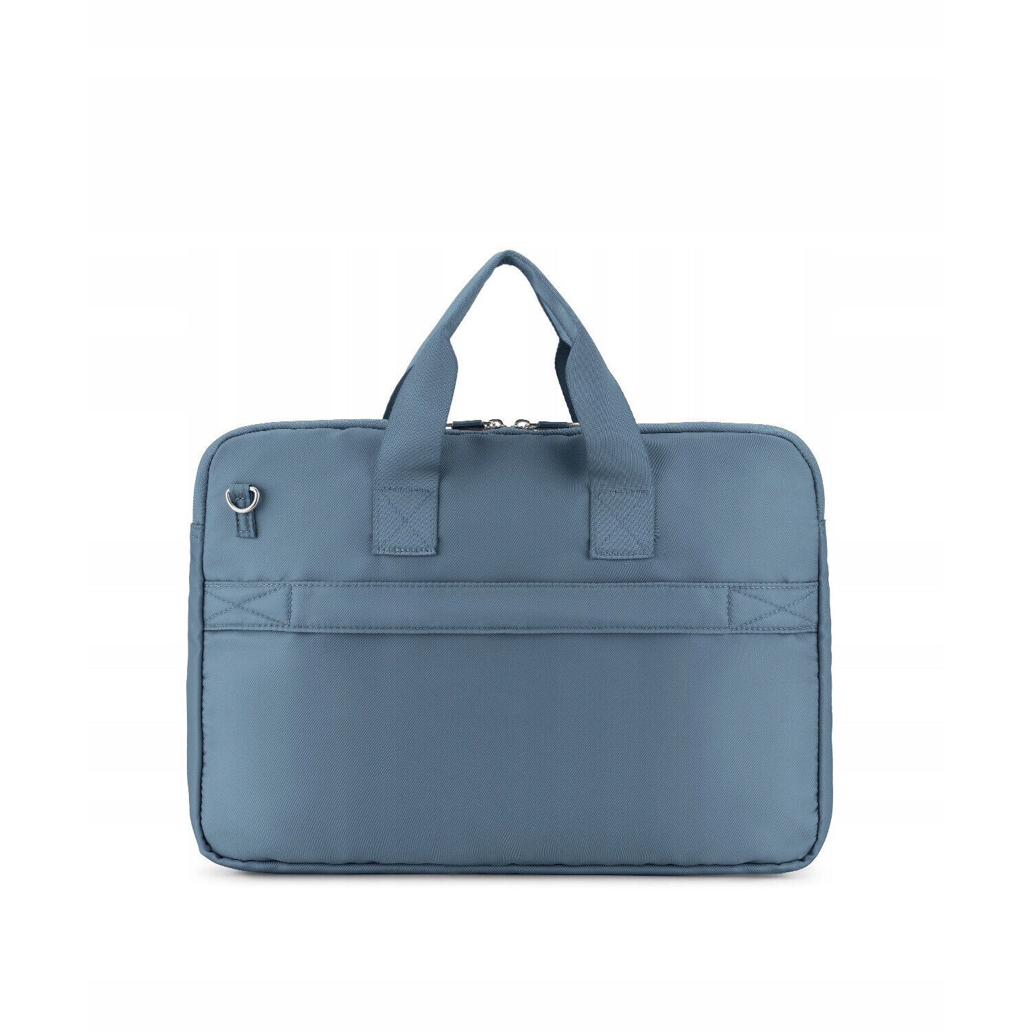Geanta laptop 15.6'' Puccini Pulse, albastra, 28.5x40x6cm, cu protectie hidrofila