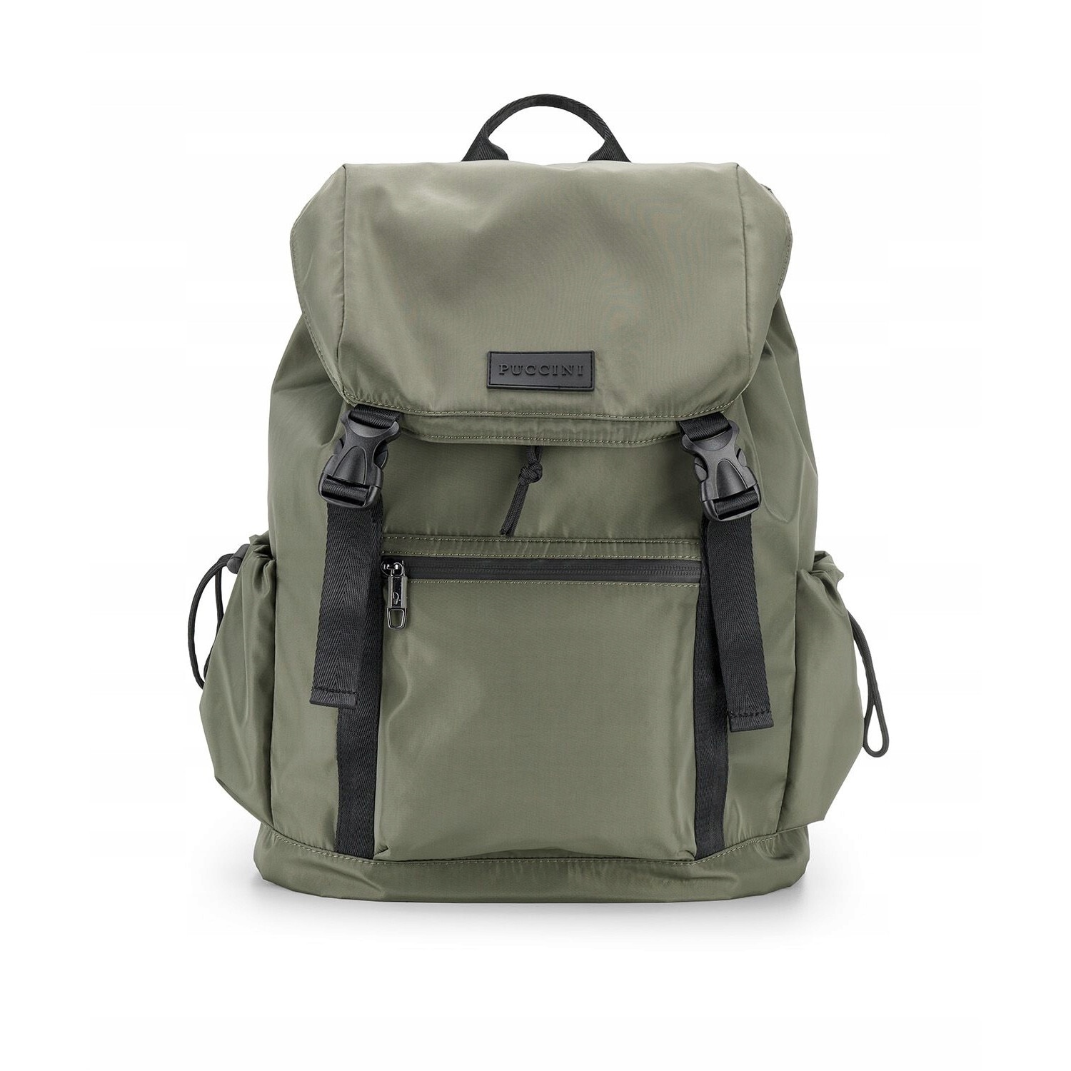 Rucsac urban PUCCINI, pentru laptop 15'', verde, 43x33x17cm, capacitate 24 litri