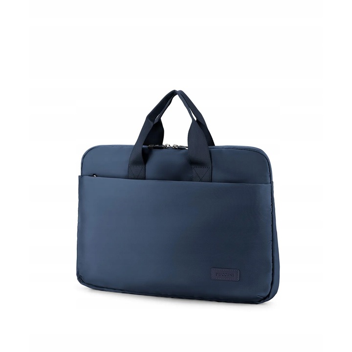 Geanta laptop 15.6'', PUCCINI, 28.5x40x6cm, bleumarin