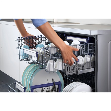 Masina de spalat vase incorporabila Beko DIN28321, 13 seturi, 8 programe, Clasa A++, Motor ProSmart Inverter, Display LCD, AquaDrop, Alb