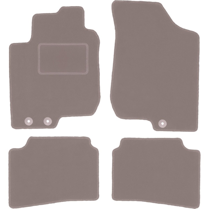 Set bej Covorase auto pentru: Kia Cee`d I (2006-2012)