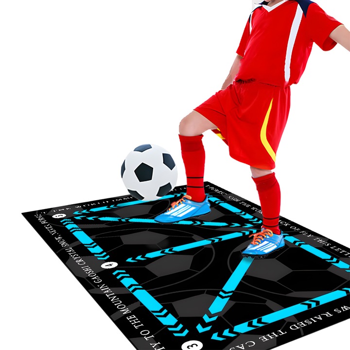 Covor de antrenament fotbal, antiderapant, pentru copii/adulti