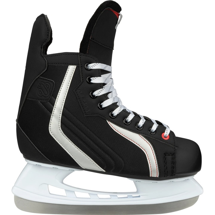 Patine hochey Nijdam Deluxe-Artic Rush, Negru, 41