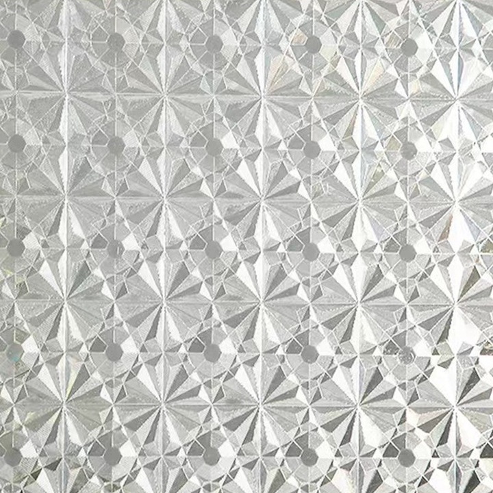 Самозалепващо фолио за прозорци, VidFair, за многократна употреба, 60x200 см