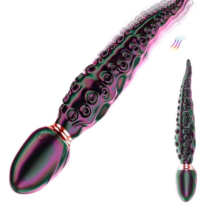 Вибратор Zibba Life™, 9 честоти на вибрация, Магнитен USB, Материал ABS + Силикон, Първокласен дизайн, Лилав