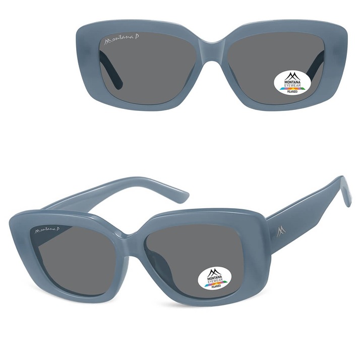 Ochelari de soare dama, Montana, model MP56G, polariizati, dimensiuni 14.1x4.9cm, set cu etui si accesorii
