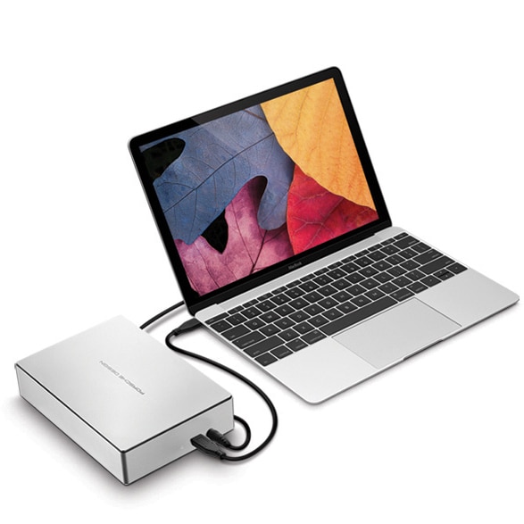 HDD extern LaCie Porsche Design 4TB, 3.5, USB 3.1, Type C, silver