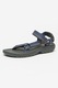 Teva, Sandale cu velcro Hurricane XLT2, Albastru inchis/Gri inchis