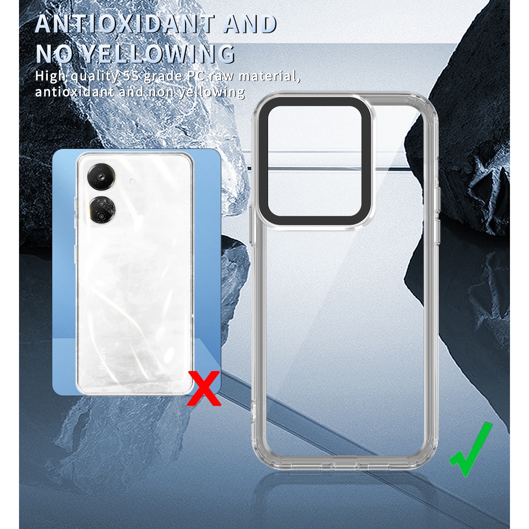 Husa pentru Motorola Moto G35, Husa telefon rezistenta la socuri si 2 folie securizata, Negru