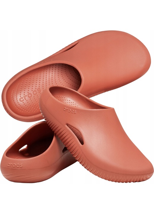 Noi papucs, Crocs, ADILETTE AQUA, Lezser stilus, Croslite talpanyag, Habszivacs belso anyag, Piros, Piros, 36