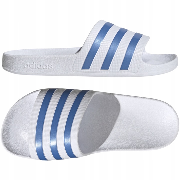 Papuci pentru femei, Adidas, Casual Stil, Material talpa Spuma EVA, Material interior Spuma, 38 EU, Alb