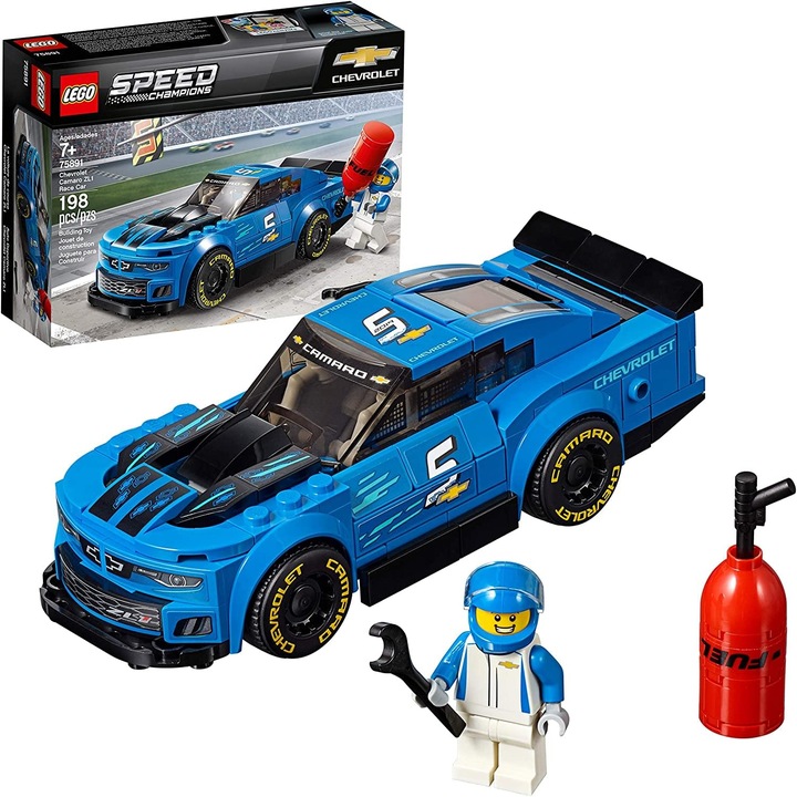 Конструктор LEGO Speed Champions Chevrolet Camaro ZL1, 198 части, 7 години+