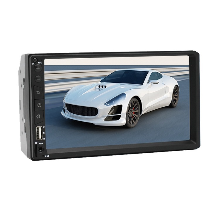 Car Stereo 2 Din Car Radio 7 Inch MP5 Player cu HD Touch Screen Digital Display Bluetooth Suport multimedia USB SD Aux-in Double Din Autoradio Interconectare telefon mobil