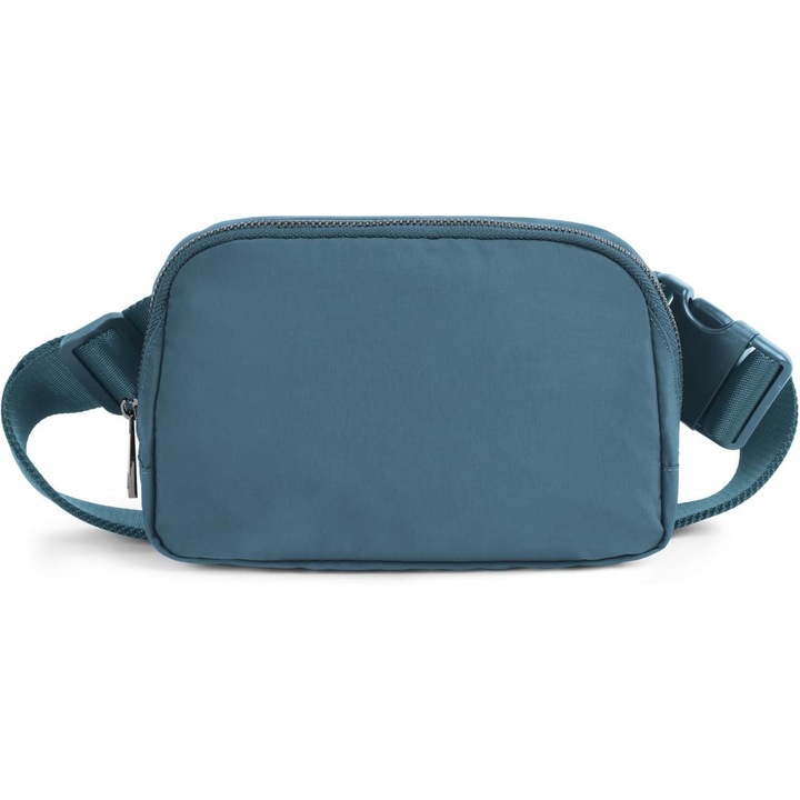 SNDEC Borseta Crossbody Unisex pentru Alergare si Calatorii, Geanta de Talie Sport cu Curea Reglabila, Mini Borseta pentru Fitness, Drumetii, Ciclism, Antrenamente in Aer Liber, Albastru