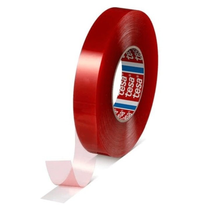 Tesa 4965 двойнозалепваща лента, 50m x 19mm, прозрачна