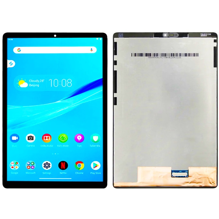 Ремонтиран LCD дисплей за Lenovo Tab M8 TB-8505X TB-8505F TB-8505, 8", черен