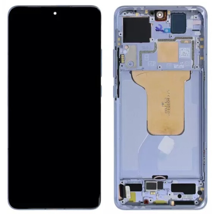 Display LCD + Ecran tactil original Xiaomi 12 / 12S / 12X 5G, albastru, cu cadru