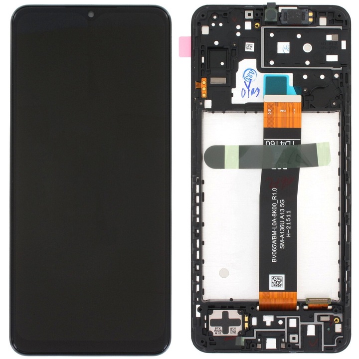 Display LCD si touchscreen pentru Samsung A13 5G, Negru