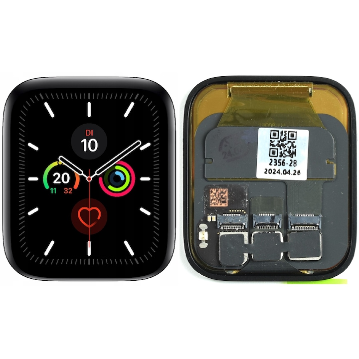 Ecran original Apple Watch SE, Tradebit, 44mm A2352 OLED, 44mm, negru