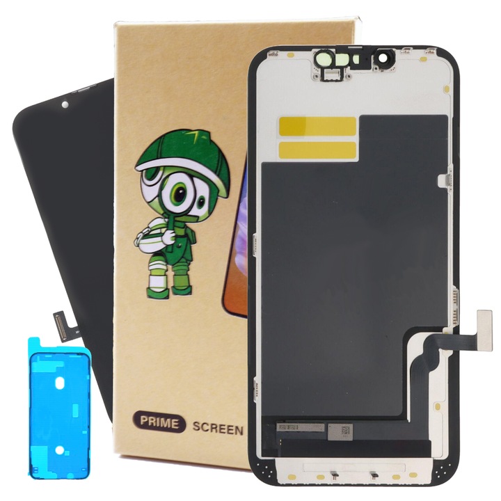 Display Apple iPhone 13 Hard OLED, 6.10", rezistent la zgarieturi