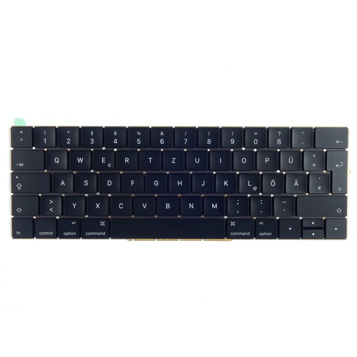 Tradebit Клавиатура за MacBook Pro 15 A1707, QWERTZ DE, с подсветка