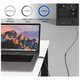 JSAUX USB-C apa-USB-C csatlakozókábel 100W/5A 1M
